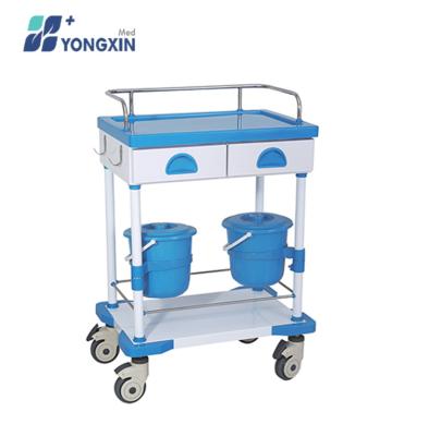 China Modern CE ISO SM-011 ABS Cart Clinical Medical Cart Online Shopping Medical Trolley for sale