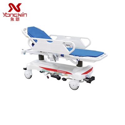 China Hospital Trolley YXZ-E2 Hydraulic Patient Transfer Trolley For Hospital for sale