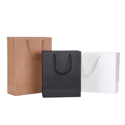 China Environmental Friendly Paper Bags With Your Own Logo Custom White Cardboard Craft Paper Suitcase With Handles for sale