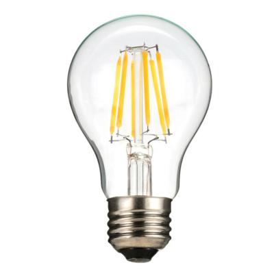 China Replacement Lighting Best LED Filament Bulb For Commercialuse A25 8W Replacement 75W Incandescent Bulbs for sale