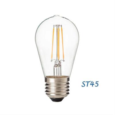 China ST45 High Efficiency Decorative Special Filament Led Light Bulb Residential LED Lights LED Bulb for sale