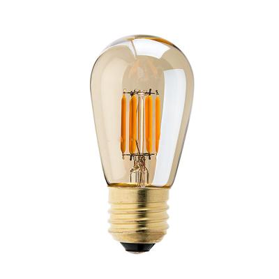 China High Efficiency Antique Filament ST45 b15 2200k Retro Globe Edison Light Bulb LED for sale