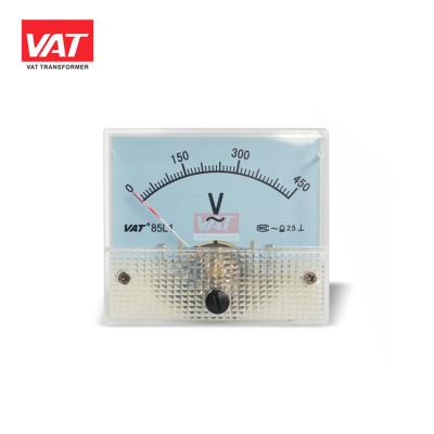 China Long Life CE Certificate Analog Panel DC 0-450v AC Voltmeter Meter Indicator Voltmeter for sale