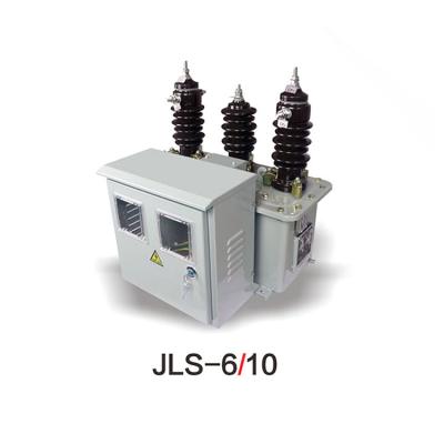 China JLS-6 6kv 10kv Long Life Three Phase High Voltage Power Control Box Oil Immersed Combo Transformer For Outdoor for sale