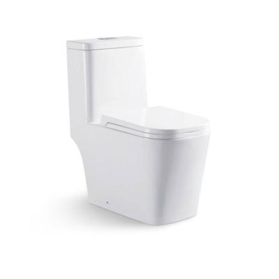 China Double-Flow One-Piece High Quality Australian Standard Sanitary Ware Ceramic Sanitary Toilet for Hotel Bathroom for sale