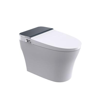 China Health Care Auto Operation Bathroom Fush Seat Smart Wc Toilet Bowl Laxative Automatic Intelligent Low Water Pressure and Heated Available for sale