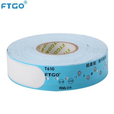 China Gently enough to avoid harm to peel off FTGO Hospital Consumables Disposable Medical Patient ID Wrist Strap for sale