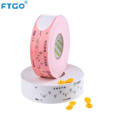 China Low price hospital id bracelet FTGO patient identification hand band hospital id even soft hand band medical id hand band with highest quality for sale