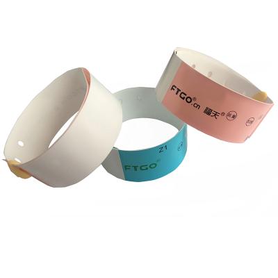 China Gently enough to avoid harm to peel FTGO print one-dimensional code, two-dimensional code, text patient ID wristband for sale