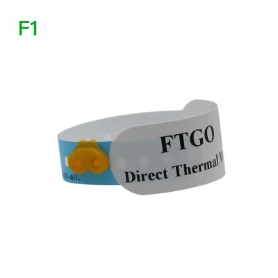 China Wholesale Nano Silicon Material Patient Silica FTGO ID Wristband Medical Hospital for sale