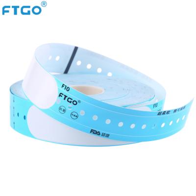 China Gently enough to avoid any harm to peel OEM/ODM Printable Disposable Hospital ID Wristband Medical Patient Wristband for Hospital for sale