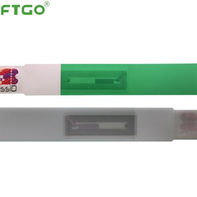 China Soft Enough To Avoid Any Harm For Peeling FTGO RFID Wristband Disposable Patient ID RFID Thermal Wristband for sale