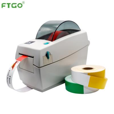 China FTGO Zebra LP2824 Black and White Desktop Barcode Printer for Labels Direct Thermal Wristband Thermal Printer for sale