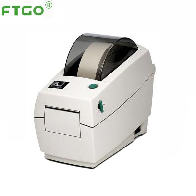 China FTGO Zebra Printer LP2824 High Quality Professional Black and White Barcode Wristband Printer for sale