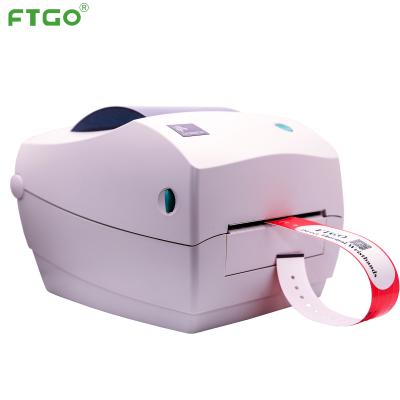 China FTGO Label Barcode Printing Machine Black And White Thermal Printer For Printing Wristband for sale