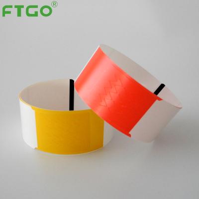 China One Time Use FTGO Best Quality Custom Any Color Wristbands For Pool for sale