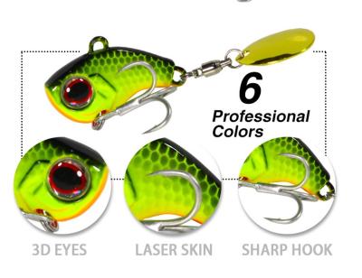 China Hot Selling High Quality Metal Spinner Baits Fishing Lures Bait for sale