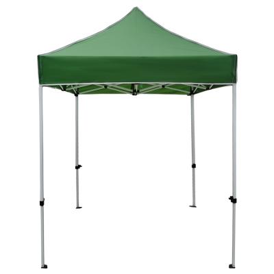 China Custom Logo Iron Portable Windproof Folding Tents For Outdoor Event Show Promotional for sale