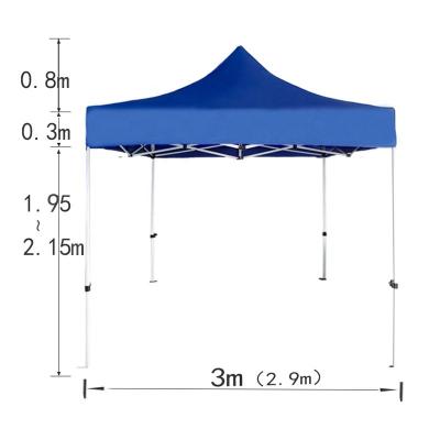 China Pli-resistant and durable best-selling custom printed folding pop up tent outdoor trade show gazebo canopy tent for sale