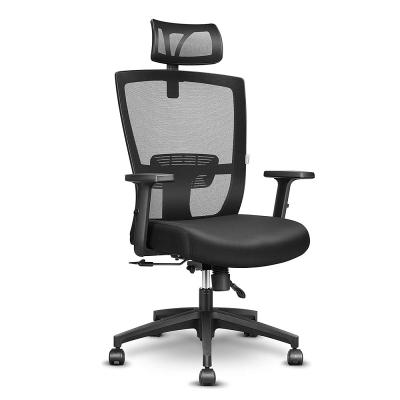 China Full Mesh Back Breathable Comfort Swivel Ergonomic Luxury Visitor Office Chair High Quality Adjustable Headrest Cheap Armrest for sale