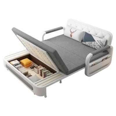 China Foldable Living Room Bisagra Para Sofa Cama Cum Bed Plegable Individual Sofa Cama Convertible de Folding Multifuncional To Push In for sale