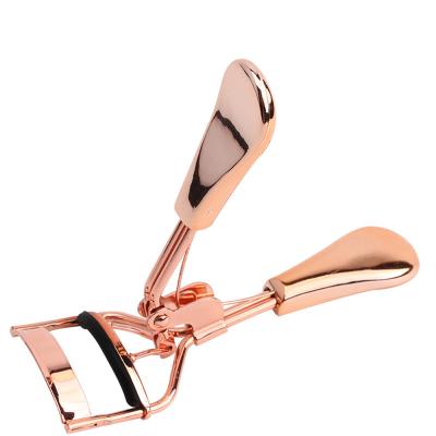 China With Instructions High Quality Stainless Steel Eyelash Curler Eye Beauty Tools Handle Rose Gold Eyelash Curler Stainless Steel for sale