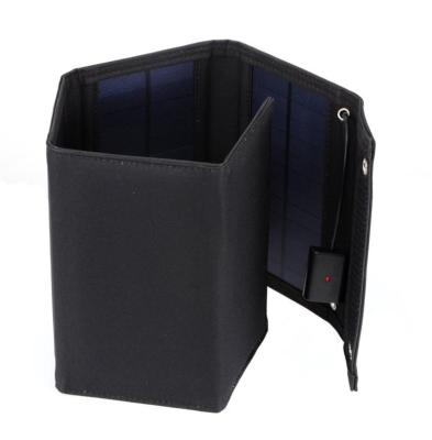 China Products 20W Type C solar panel solar panel battery charger USB laptop flexible outdoor camping DC solar power solar panel foldable for sale