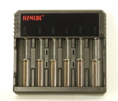 China Multi Slot 6 Bays Universal Li Ion Battery Charger For Li Ion / IMR / Batteries for sale