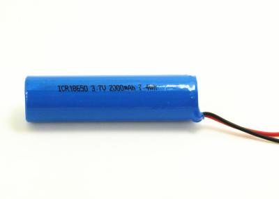 China Digital Camera 3.7 V 2000mah Li Ion Battery Pack 18*68mm Size Grade A for sale