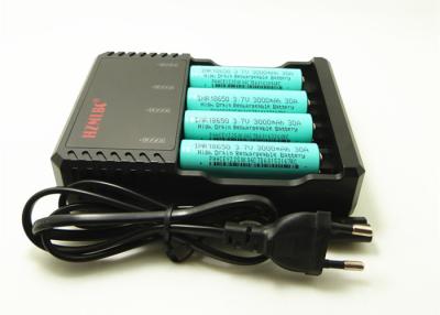 China 3000mAh 3.7V 30A Four Battery Charger E Cig Multi Battery Charger Class A for sale