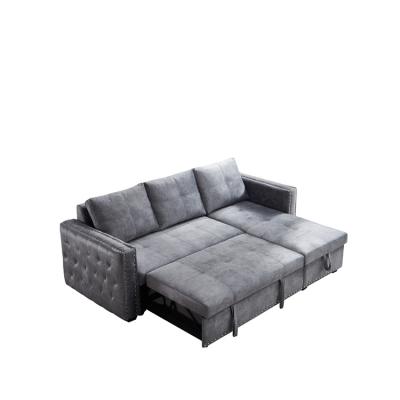 China China Factory Wholesale Reversible Convertible Chair Home Furniture Sofa Bed Couch Living Room Sofas for sale