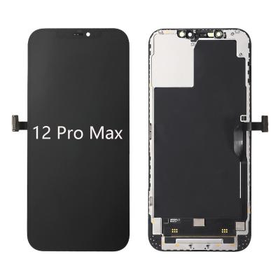 China For iphone 12 max factory wholesale high quality replacement original pro lcd mobile screen for iphone 12 pro max lcd display for sale