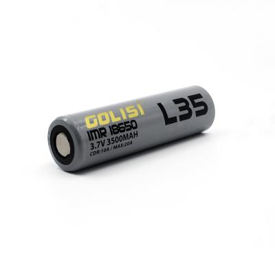 China Reliable and Safe 3500mAh Lithium Ion Cell 18650 Rechargeable Battery 3.7V for sale