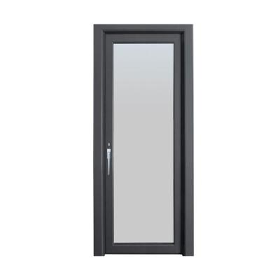 China Sound Insulation Manufacturer Customized Interior Aluminum Curtain Door Aluminum Commercial Swing Door for sale