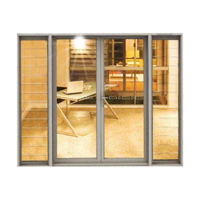 China AS2047 Australian Standard Energy Efficiency Sound Insulation Aluminum French Patio Door for sale