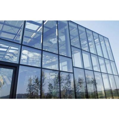 China Contemporary Commercial Building Exterior Thermal Break Aluminum Stained Glass Curtain Wall for sale