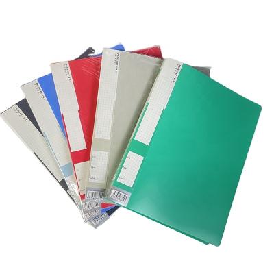 China 100% Factory Direct Sales Eco-friendly Waterpoof A4 PP Cut Folder With Strong Metal Clip for sale