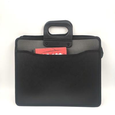 China FC Dustproof Shockproof Waterproof All Round Protective Universal Black Briefcase With Hard Ring Handle For Office for sale