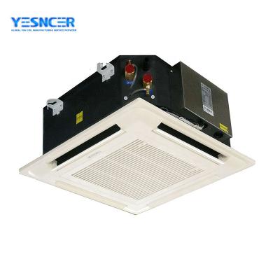 China HVAC Central Cassette Hotels Air Conditioning Fan Coil Unit FCU Units Horizontal Ceiling Fans for sale