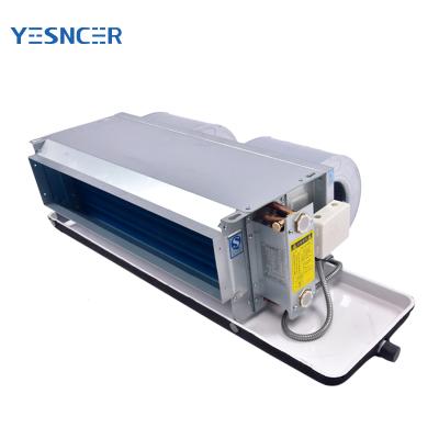 China Factory Made High Quality Horizontal Concealed Cool And Hot Hotels Cooling Systems Fan Coil Unit for sale