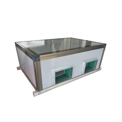 China Hotel AHU Central Air Handling HVAC Unit With Heat Recovery Heating Cooling System for sale