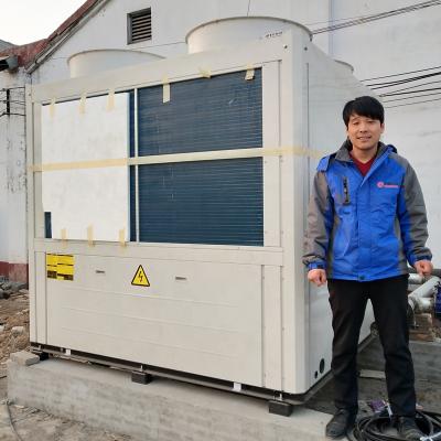 China Industrial Hotels Heat Pump Water / Modular Air Conditioners Cooled Heat Pump Colder Water for sale