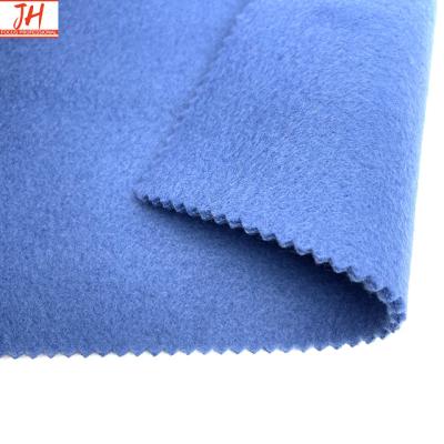 China DTY Shrink-Resistant Solid For Garment And Home Textile One Side Brushed Two Side Brushed 100% Polyester Factory Supplier Brushed Fleece for sale