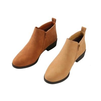 China Lightweight Women's Boots Ankle Shoes Heel Boots Autumn And Winter Comfortable Flat Women's Shoes for sale