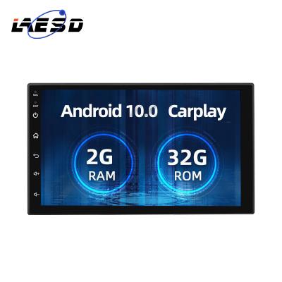 China DSP/Carplay/DAB/voice control radio transmitter/dual camera/easy connection for car with car 10.0 aux. android input 2G+32G stereo for sale