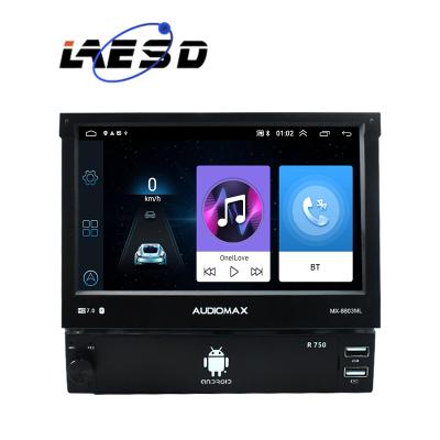 China GPS New Arrival R750 Car Audio BT 1 Din Retractable Android for sale