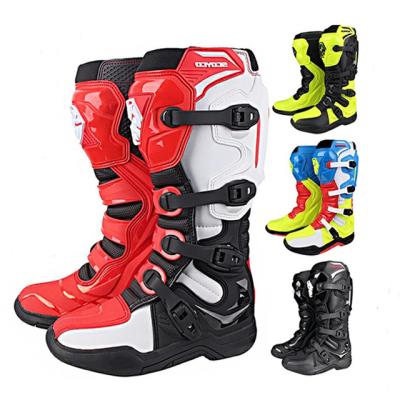 China New Style Motorcycle Waterproof Boots Motorcycle Racing Bike Biker Motor Boots Safety High Quality Motorcycle Motocross Waterproof Boots for sale