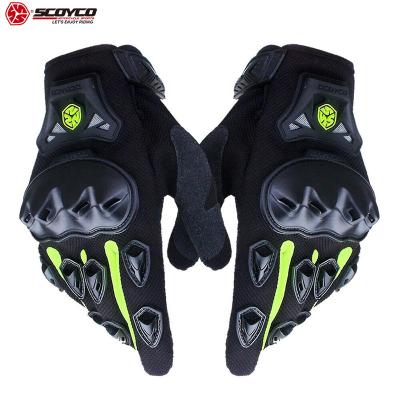 China Custom Motorycele Gloves SCOYCO Wholesale Touch Screen Motorcycle Cross Racing Motor Bike Riding Gloves for sale