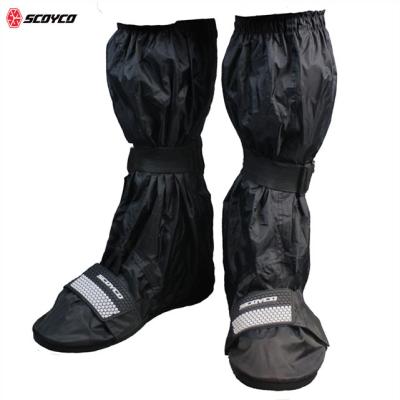 China Other SCOYCO Motorcycle Boot Recycling Shoes RB01 Anti-jump Rain Reusable Reflective Waterproof Cloth Overboots for sale