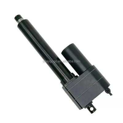 China DC Micro 12v Mini Electric Linear Actuator Waterproof 1000KG 220LBS Motor High Force Drip Proof Potentiometer for Opening Door for sale